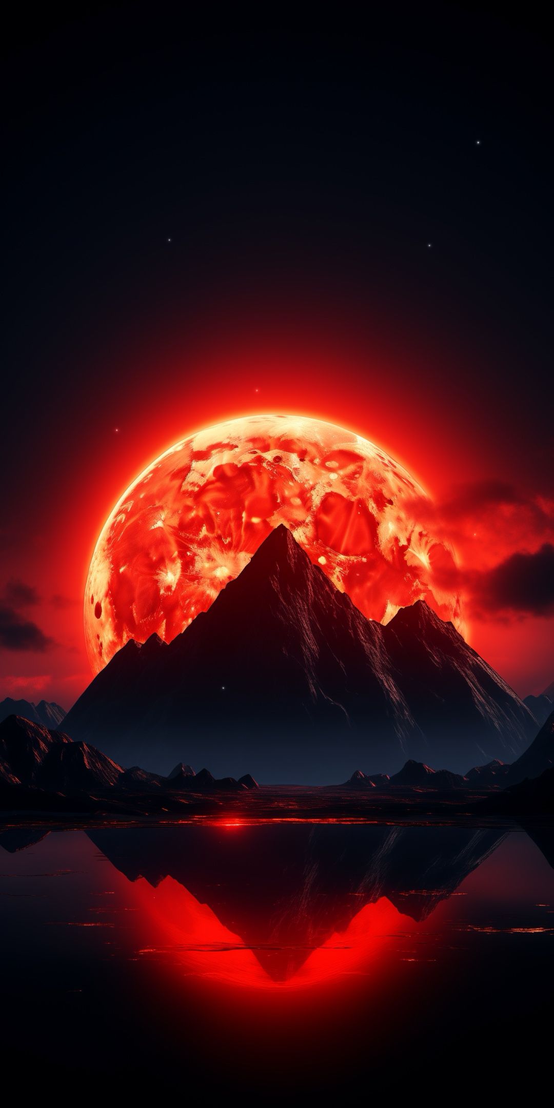 Luna Roja Background